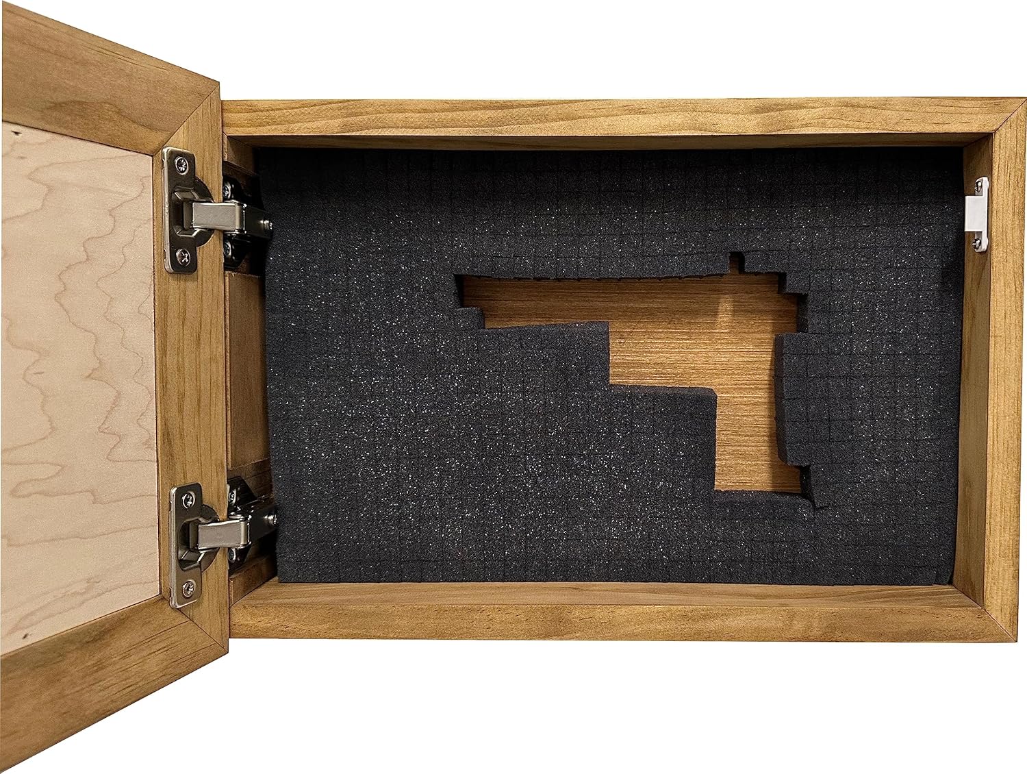 Bellewood Designs American Flag Hidden Gun Storage Cabinet with Eagle, Decorative Secure Concealed Gun Storage Safe