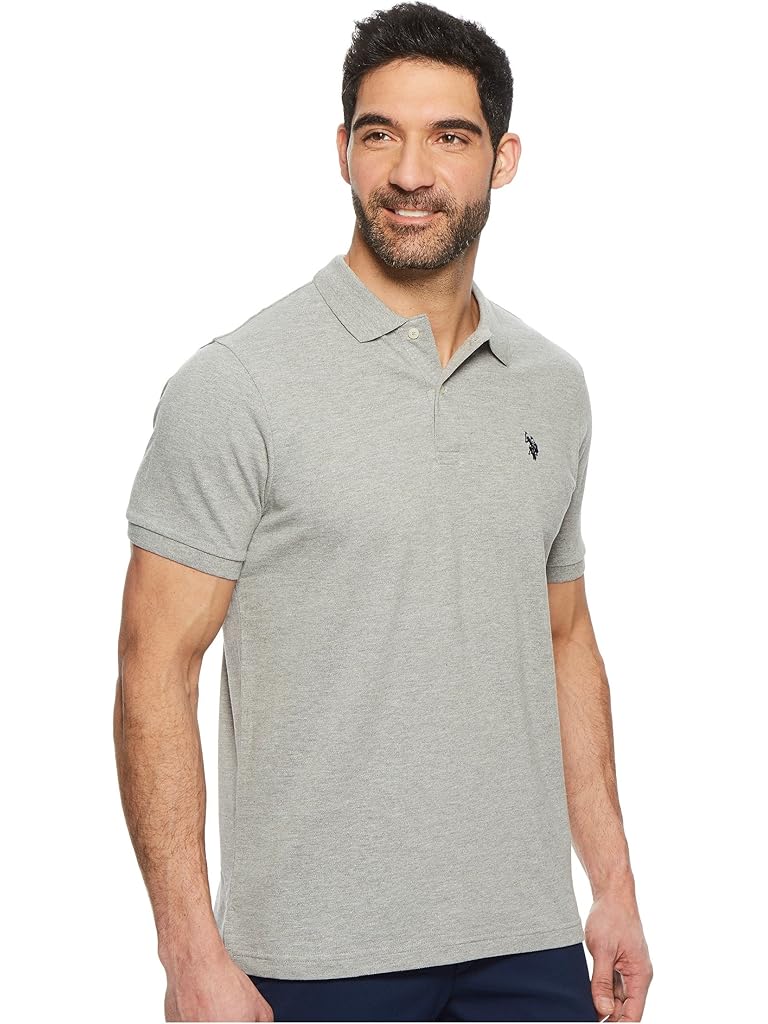 U.S. POLO ASSN. Solid Cotton Pique Polo with Small Pony