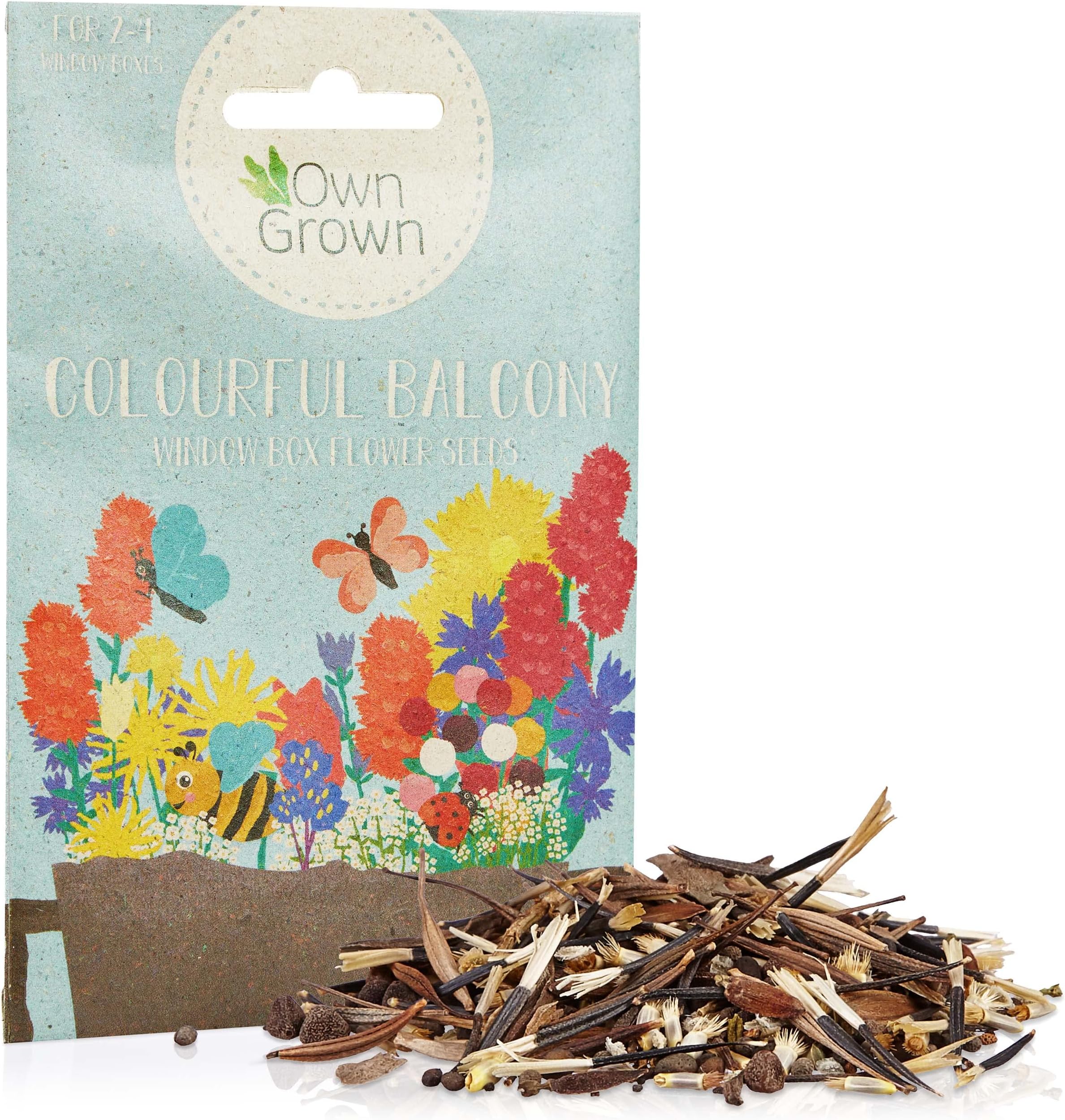 Wild Flower Seed Mats Premium Hanging Garden Wildflower Mat for