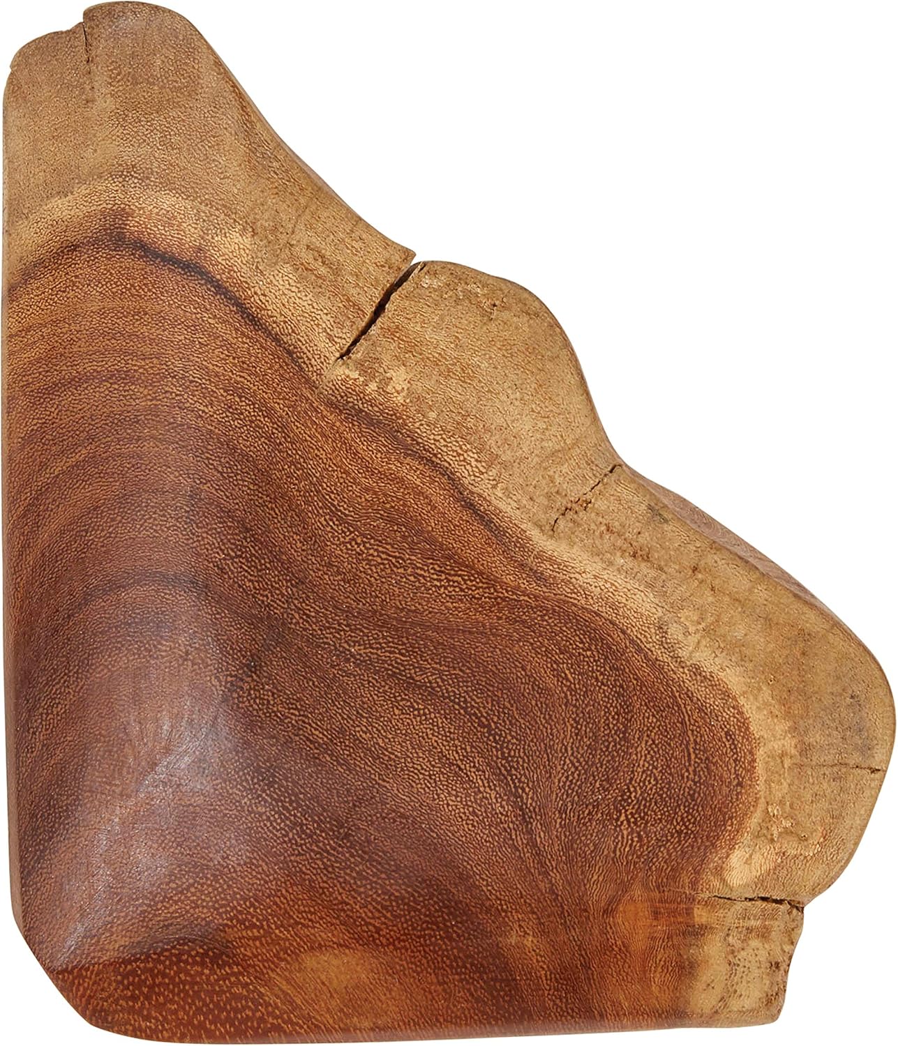 Creative Co-Op DF2267 Madre de Cacao Decorative Pedestal (Each one Will Vary) Wood Slab, Brown : Home & Kitchen