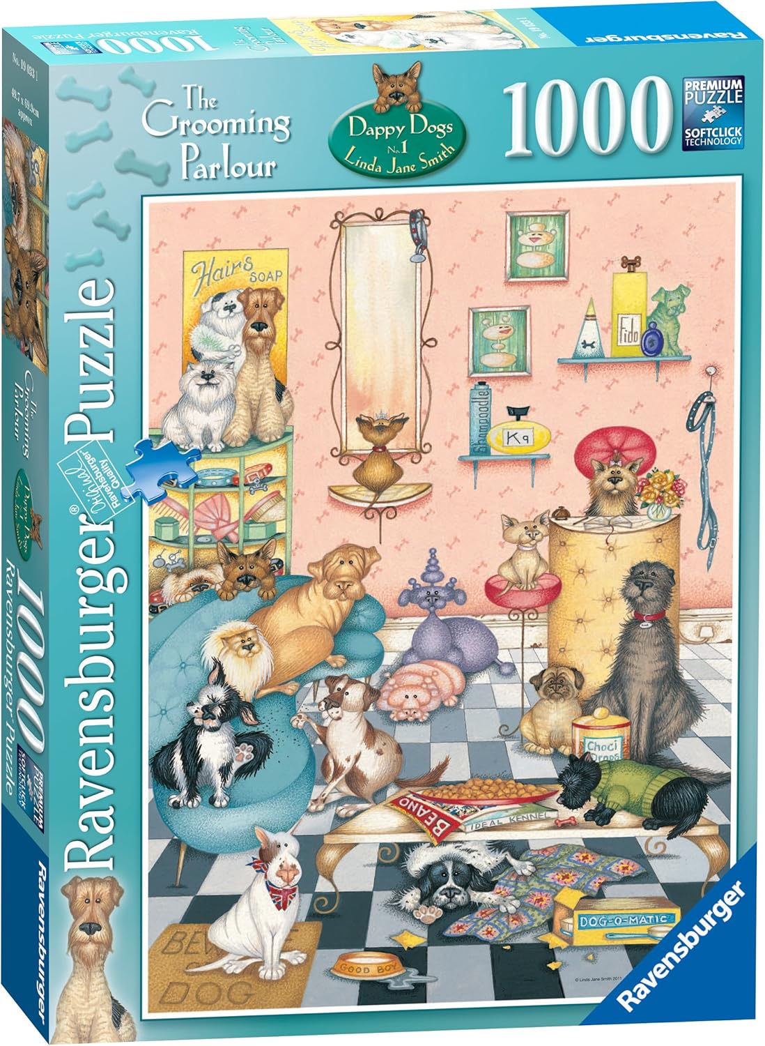 Canada Ravensburger Library Of Dogs - 1000 Piece Jigsaw