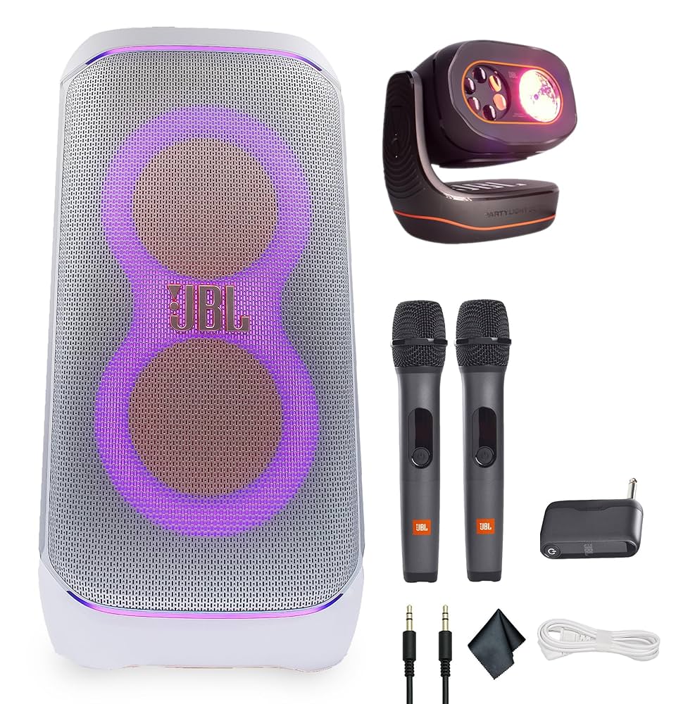 ヘッドホン JBL PARTYBOX 120 Amazon.com: JBL PartyBox Club 120 White - 160W Portable