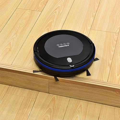 Miniatura 4 de Kalorik® Hogar Ionic Pure Air recargable robot aspirador con cuatro modos de limpieza inteligentes, negro y gris