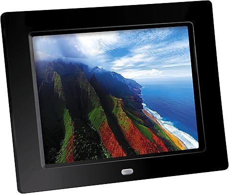 Braun Phototechnik DigiFrame 82 schwarz : Digitale Bilderrahmen Braun Phototechnik DigiFrame 82 schwarz : Digitale Bilderrahmen