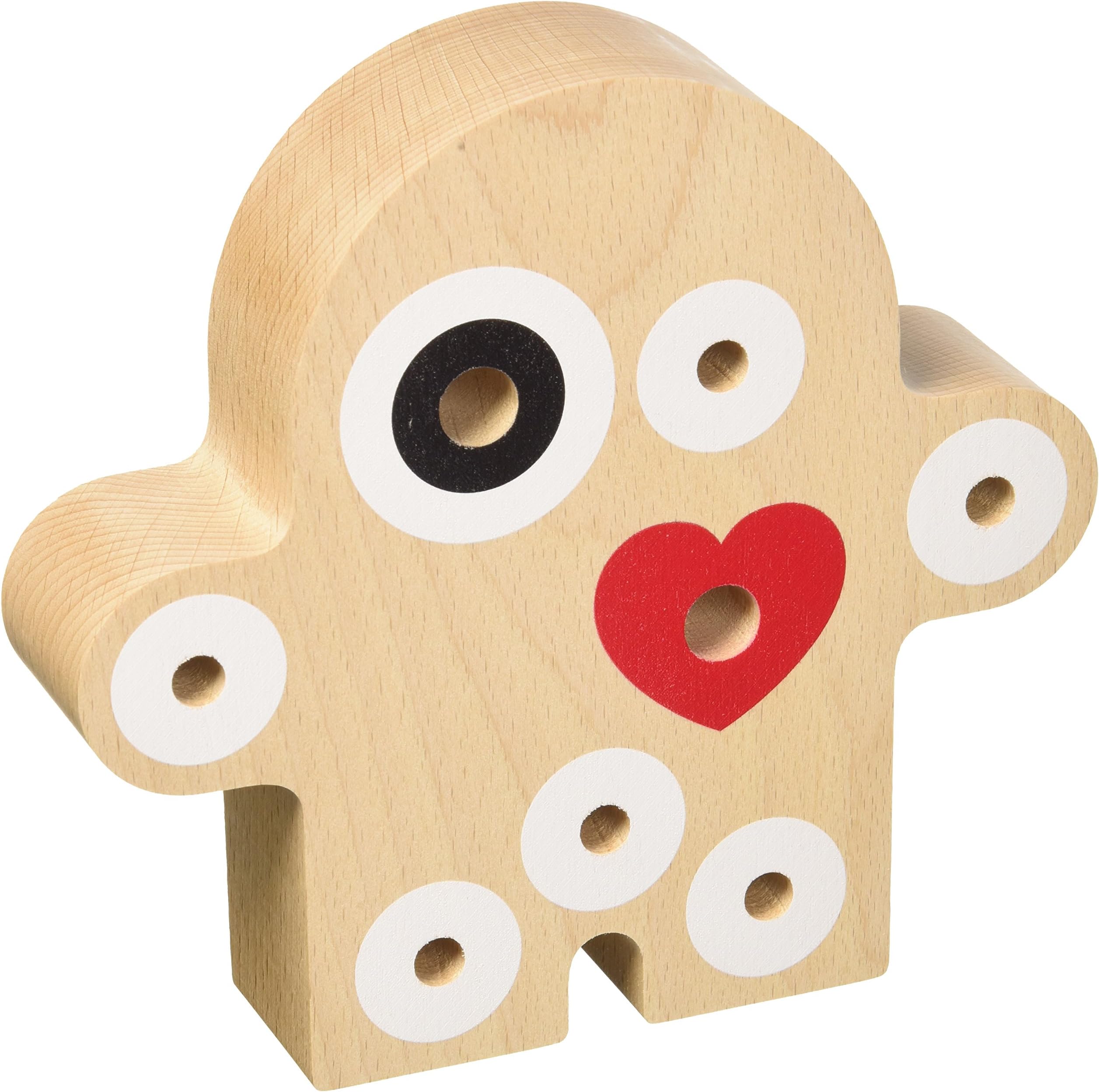 milaniwood mwd-wdo – Game in Wood wood-oo Pencil Holder – Stress Relief