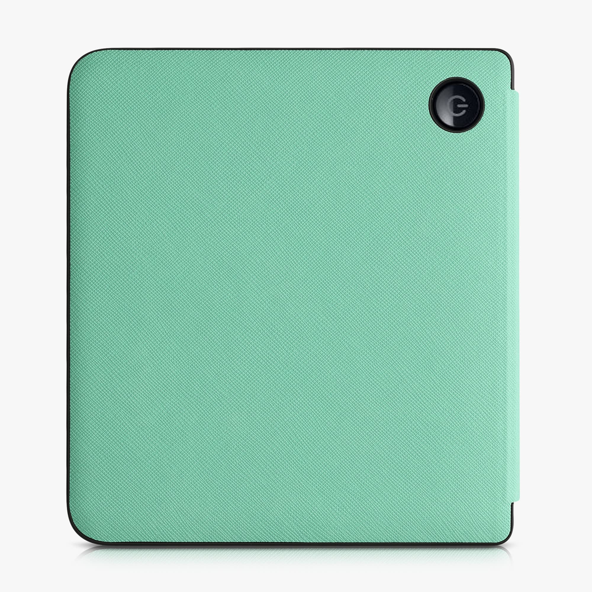 kwmobile Pieghevole Custodia Compatibile Kobo Libra 2 Cover Magnetica Pelle PU eReader Stand Menta
