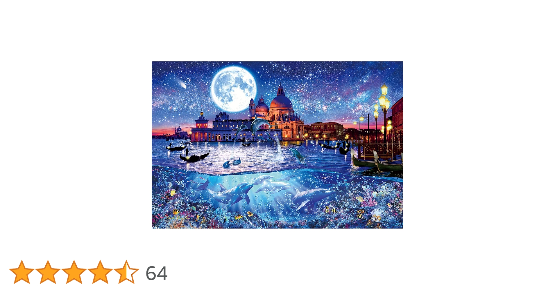 Amazon | 1000ピース ジグソーパズル ラッセン ヴェネツィア~ワールド