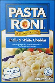 Pasta Roni Shells & White Cheddar Mix 6.2 Fl Oz (Pack of 12)