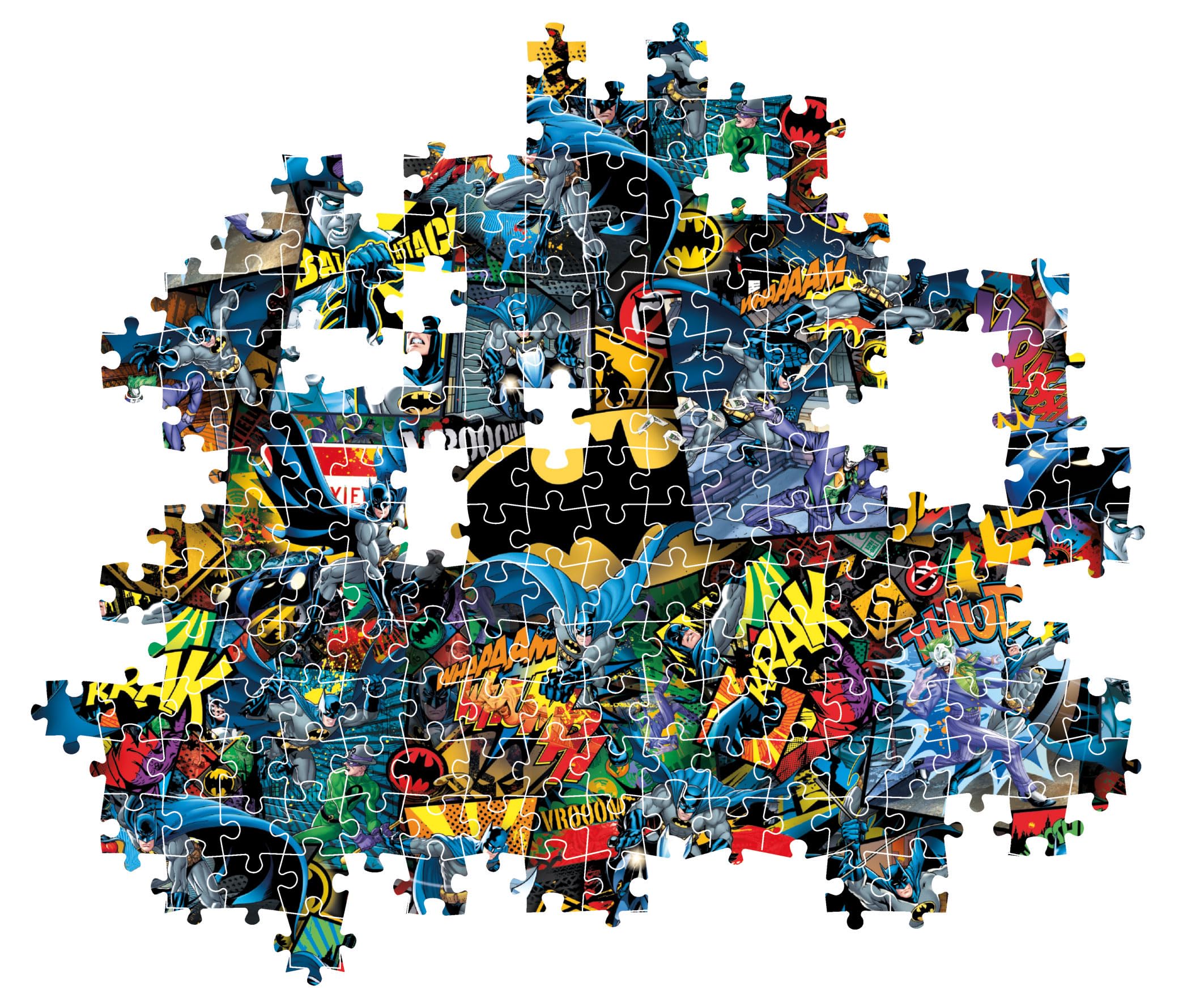 Clementoni Puzzle 1000 Pezzi Impossible Christmas Vibes - 70x50 Cm - Made In Italy - Poster Incluso