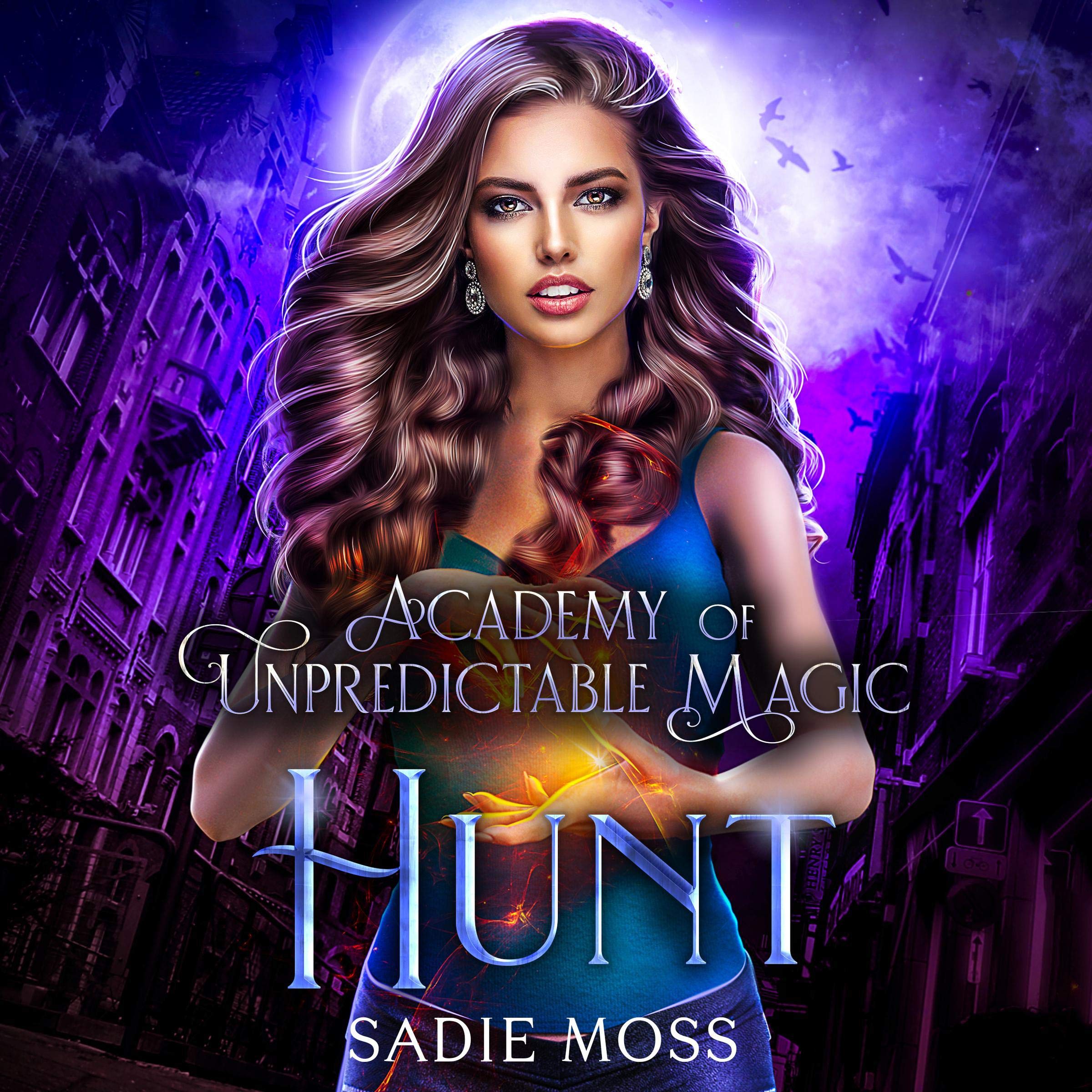 Cover art for Hunt: Academy of Unpredictable Magic, Book 5