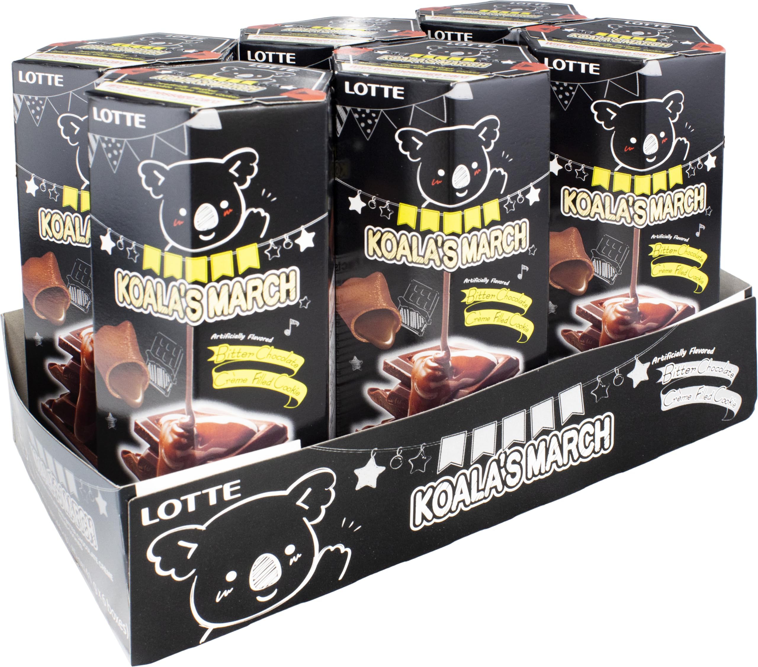 Amazon.com: Lotte Koala's March Cookies with Bitter Chocolate