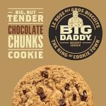 Big Daddy Chocolate Chunks Cookies, Soft & Tender Home-Baked Style Gourmet Cookies, Contains 8 Cookies (Individually Wrapped), 800g