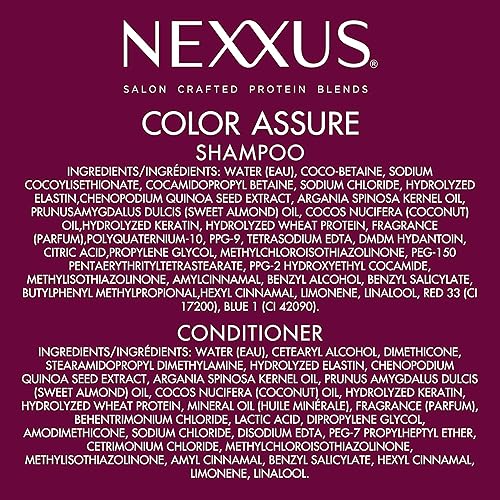 Miniatura 9 de Nexxus Color Assure Champú y acondicionador para cabello teñido – Mejora el color para hasta 40 lavados, 13.5 onzas, paquete de 2