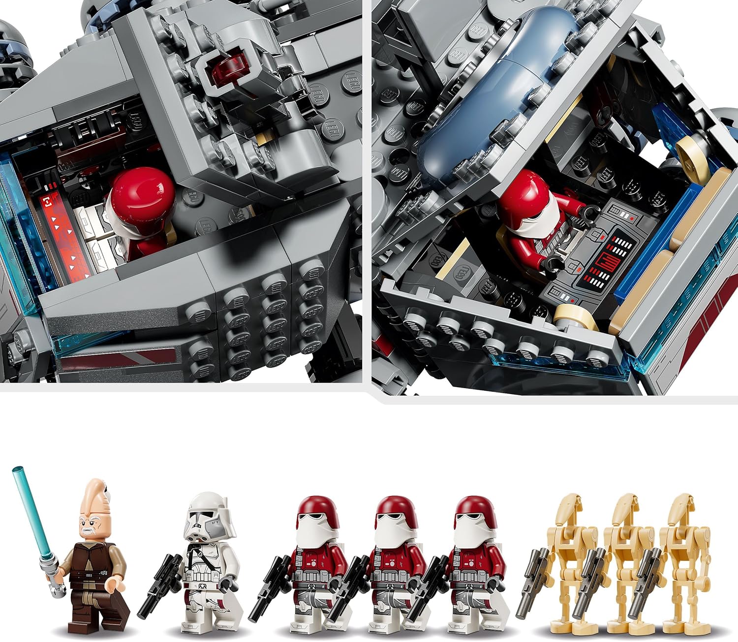 Lego 75413 Star Wars Rebel Juggernaut Toy Birthday Present Blocks Boys Girls Children 9 Years Old 10 Years Old Elementary School Space Battle Robot