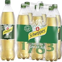 Schweppes Ginger Ale Pack of 6 Disposable 6 x 1.25 L
