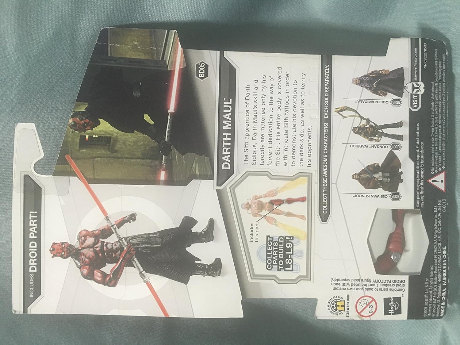 Darth Maul BD#05 Star Wars Legacy Collection Action Figure