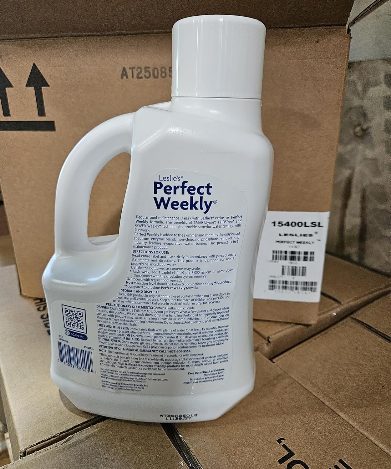 Leslie's Clear Aid Swimming Pool Water Clarifier - 2 Liters