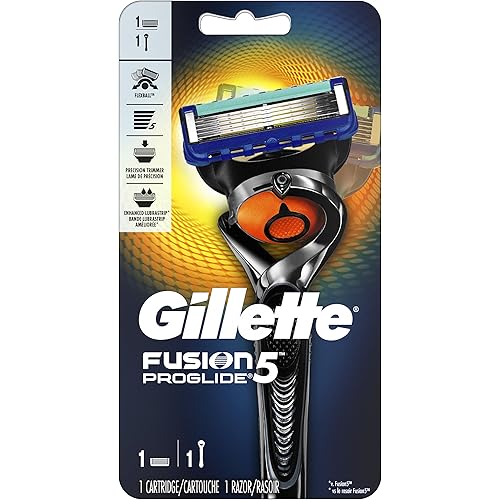 Gillette Fusion Proglide Manual Men's Razor With Flexball Handle Technology With 1 Razor Blade