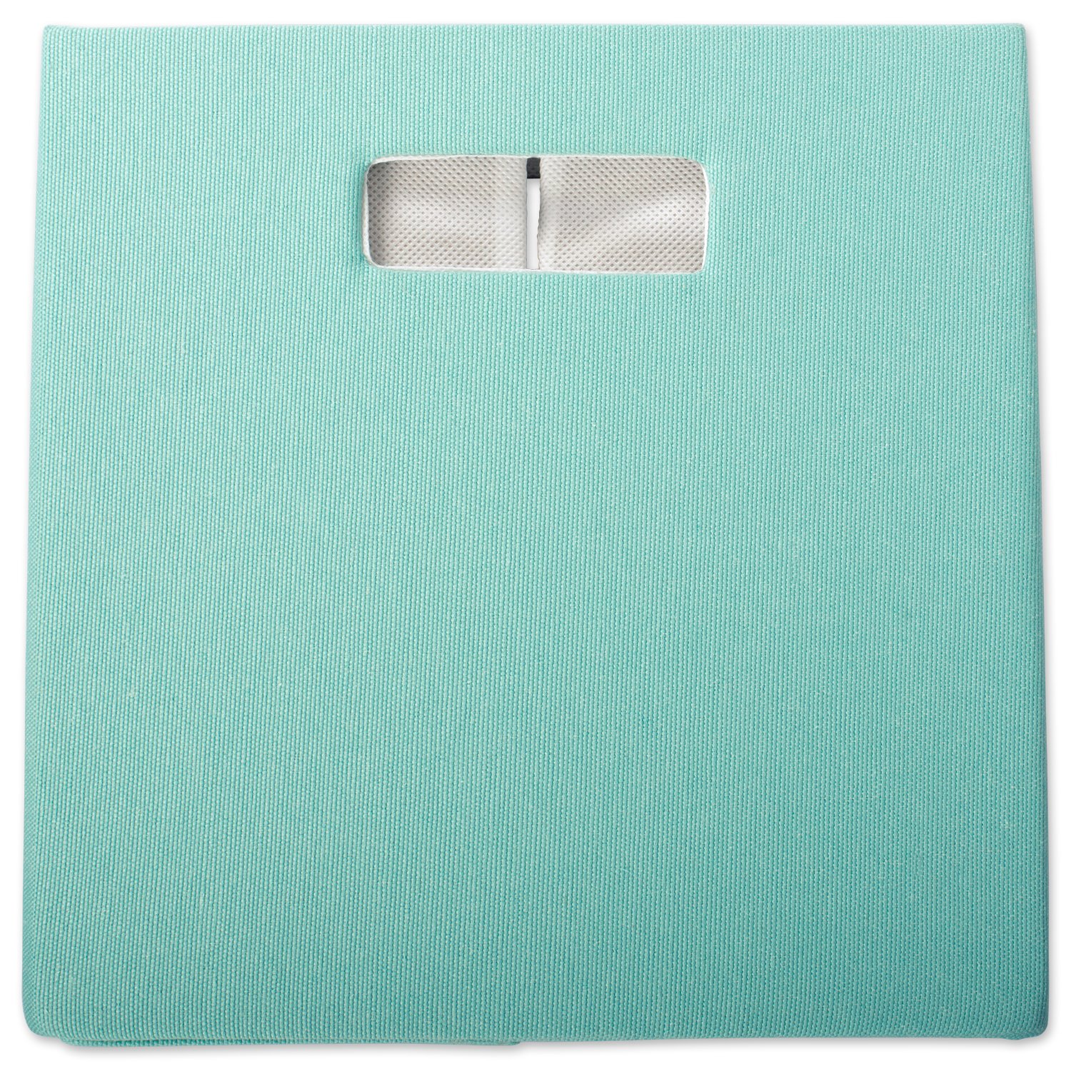 DII Poly Cube Hard Sided Folding Storage Collection - Aqua - Large, Turquoise - Image 4