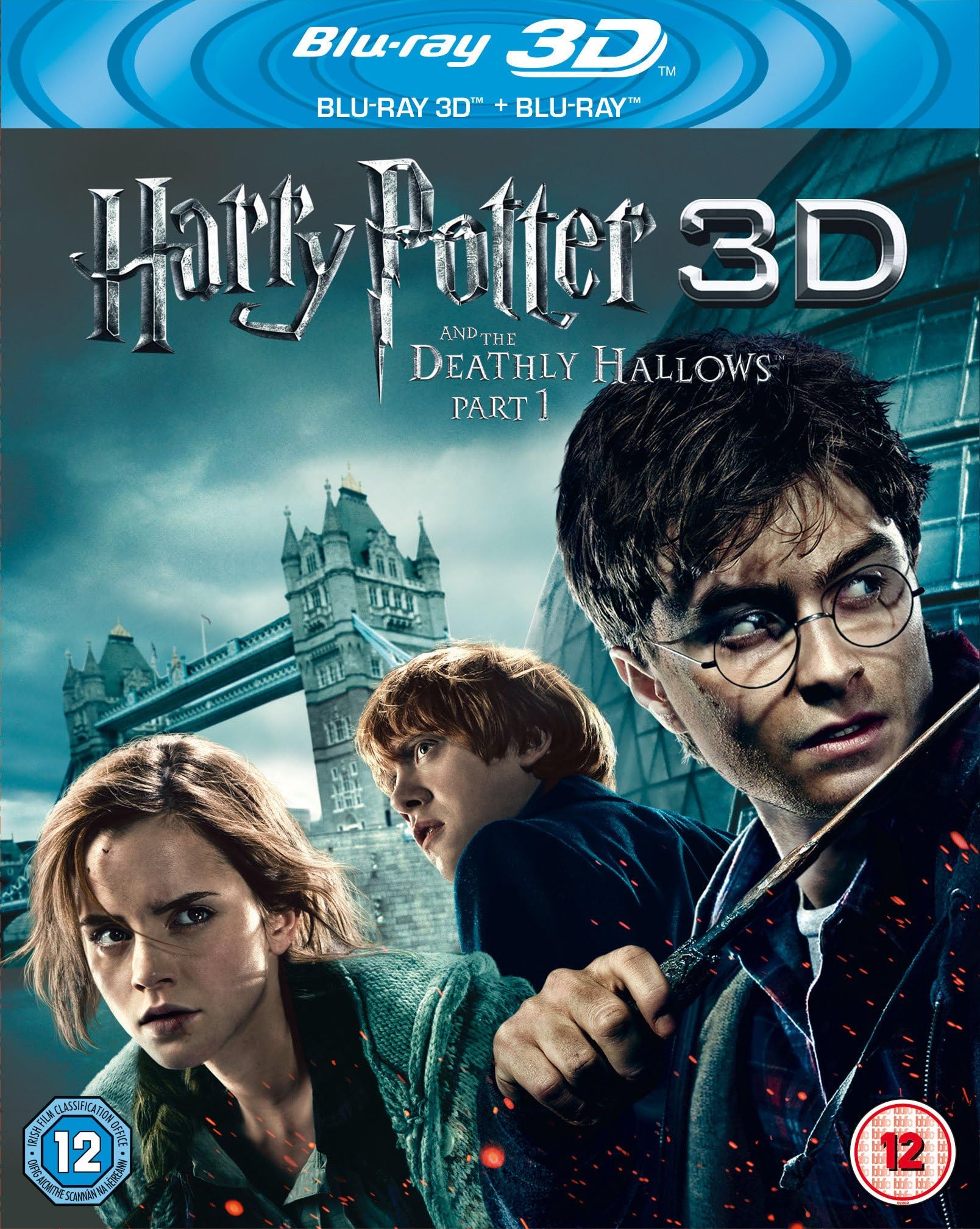 Harry Potter And The Deathly Hallows Part 1 [Blu-ray 3D + Blu-ray] [2017] [Region Free]