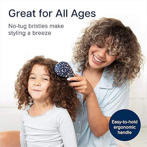 Miniatura 5 de Crave Naturals Glide Thru - Cepillo desenredante para cabello de adultos y niños, cepillo desenredante para cabello natural, rizado, liso, húmedo o