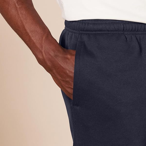 Amazon Essentials Pantalones Deportivos de Forro Polar con Parte Inferior Abierta (Disponibles en Tallas Grandes y Largos Especiales) Hombre - 3