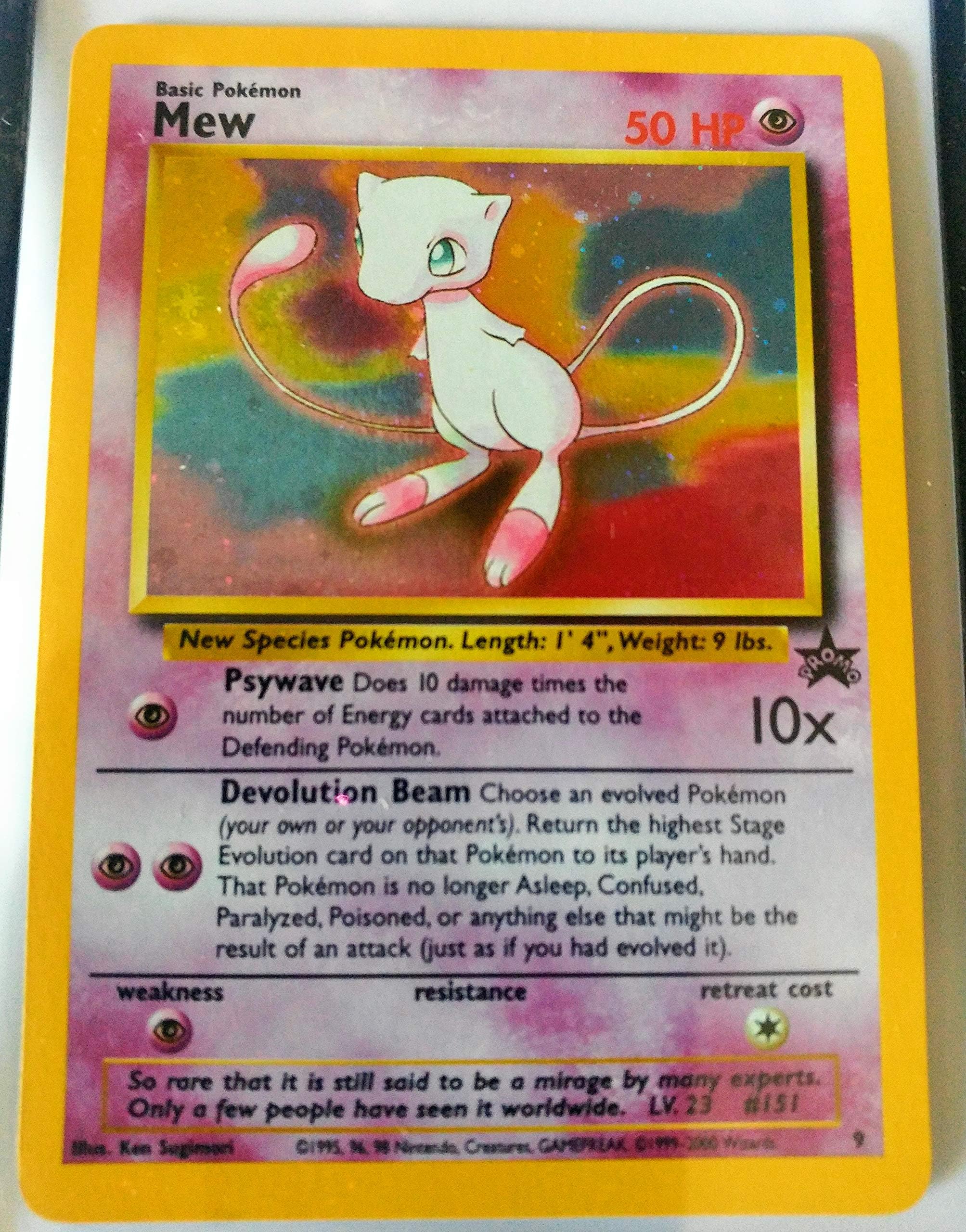 Pokemon - Mew Promo #8 - Pokemon Promos