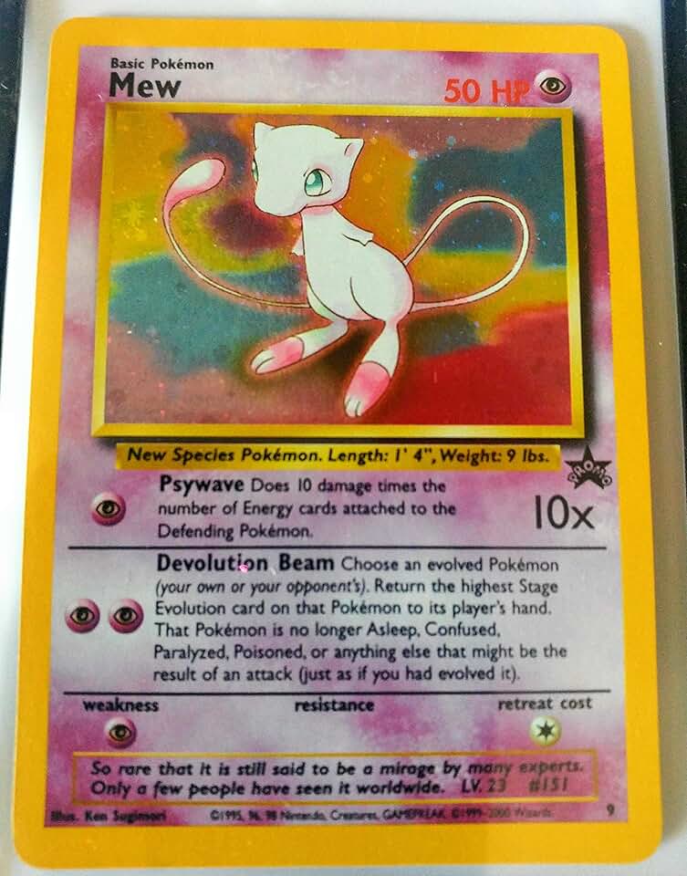 Pokemon - Mew Promo #8 - Pokemon Promos