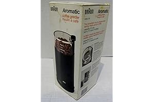 Braun Electric Coffee Grinder: Aromatic Grind for Perfect Coffee
