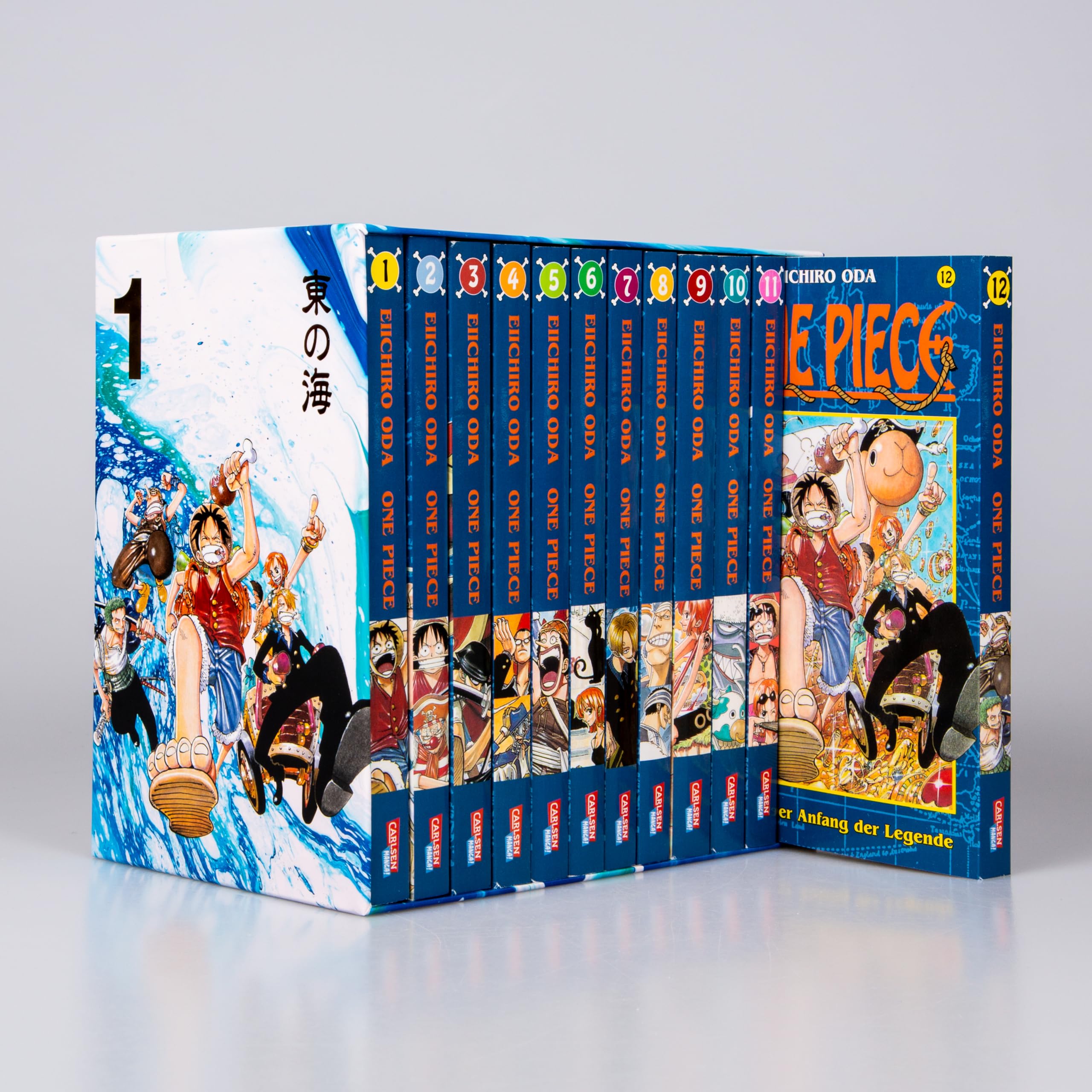 One Piece Sammelschuber 1: East Blue (inklusive Band 1-12): Piraten, Abenteuer und der größte Schatz der Welt!