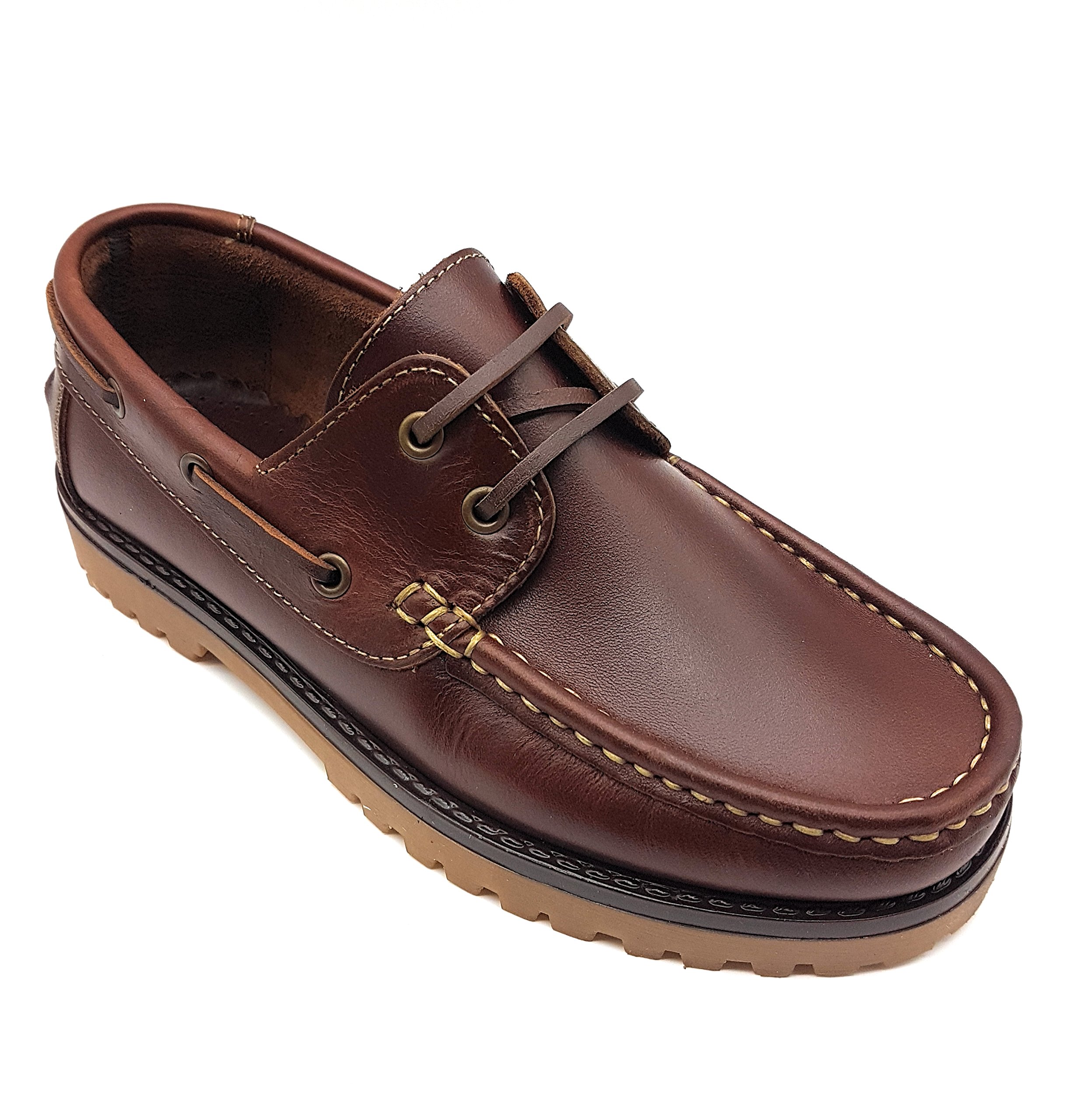 GOMEZ 51-105 A Nautico Cordones Piel Unisex-NIÑOS