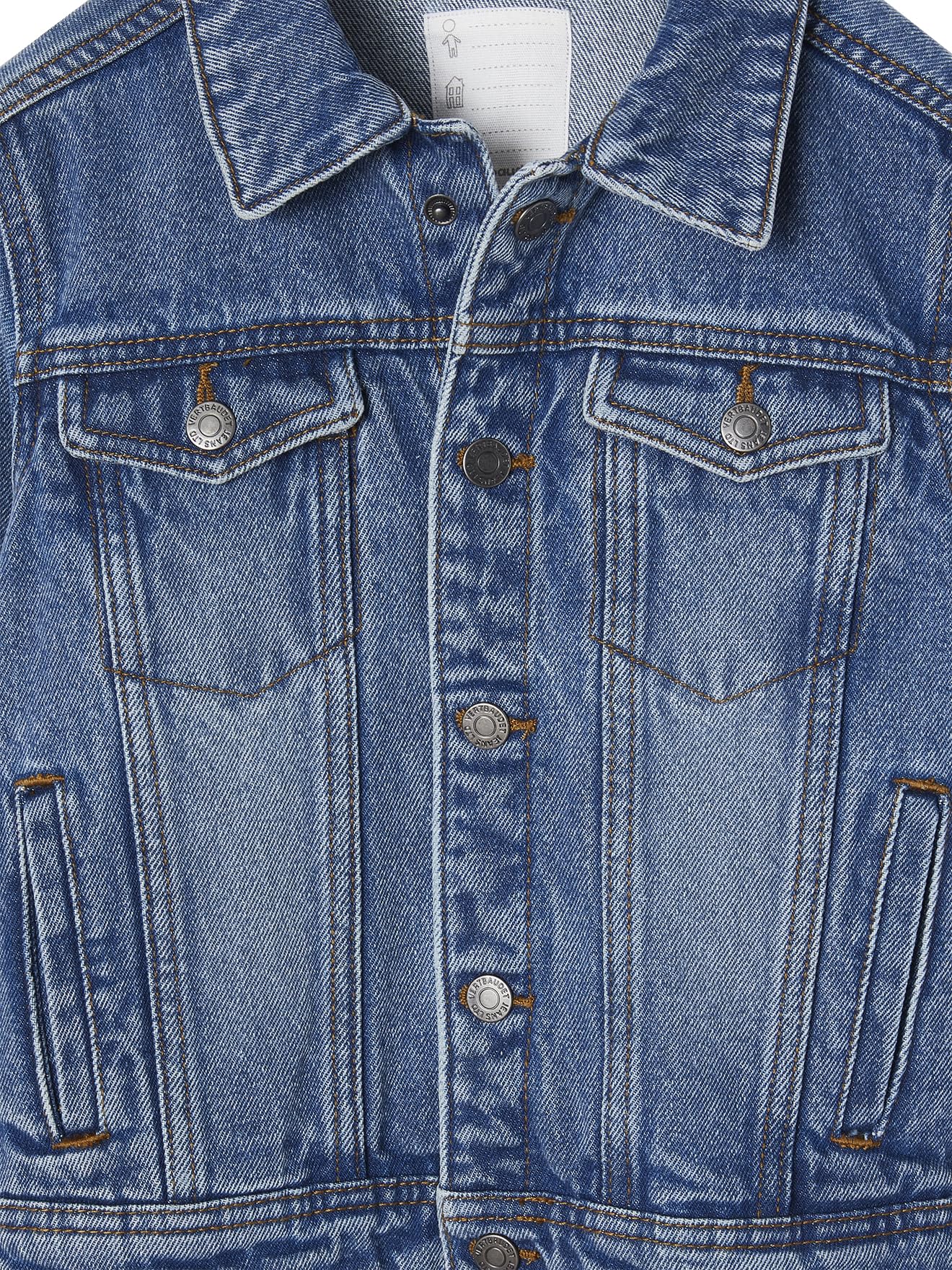 VERTBAUDET Veste en jean garçon