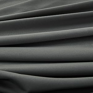 Tateufeu Bedding Queen Fitted Sheet,Deep Pocket,Soft Microfiber,Shrinkage and Fade Resistant,Easy Care,1 Fitted Sheet Only,Gray