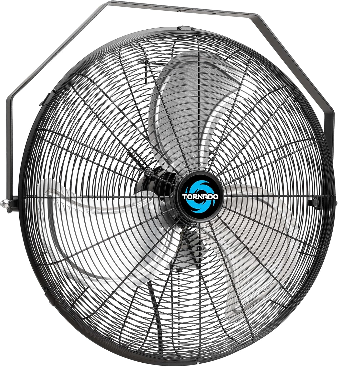 Tornado - 20 Inch High Velocity Industrial Wall Fan - 4750 CFM - 3 Speed - 6 FT Cord - Industrial, Commercial, Residential Use - UL Safety Listed 20 Inch 1 Pack