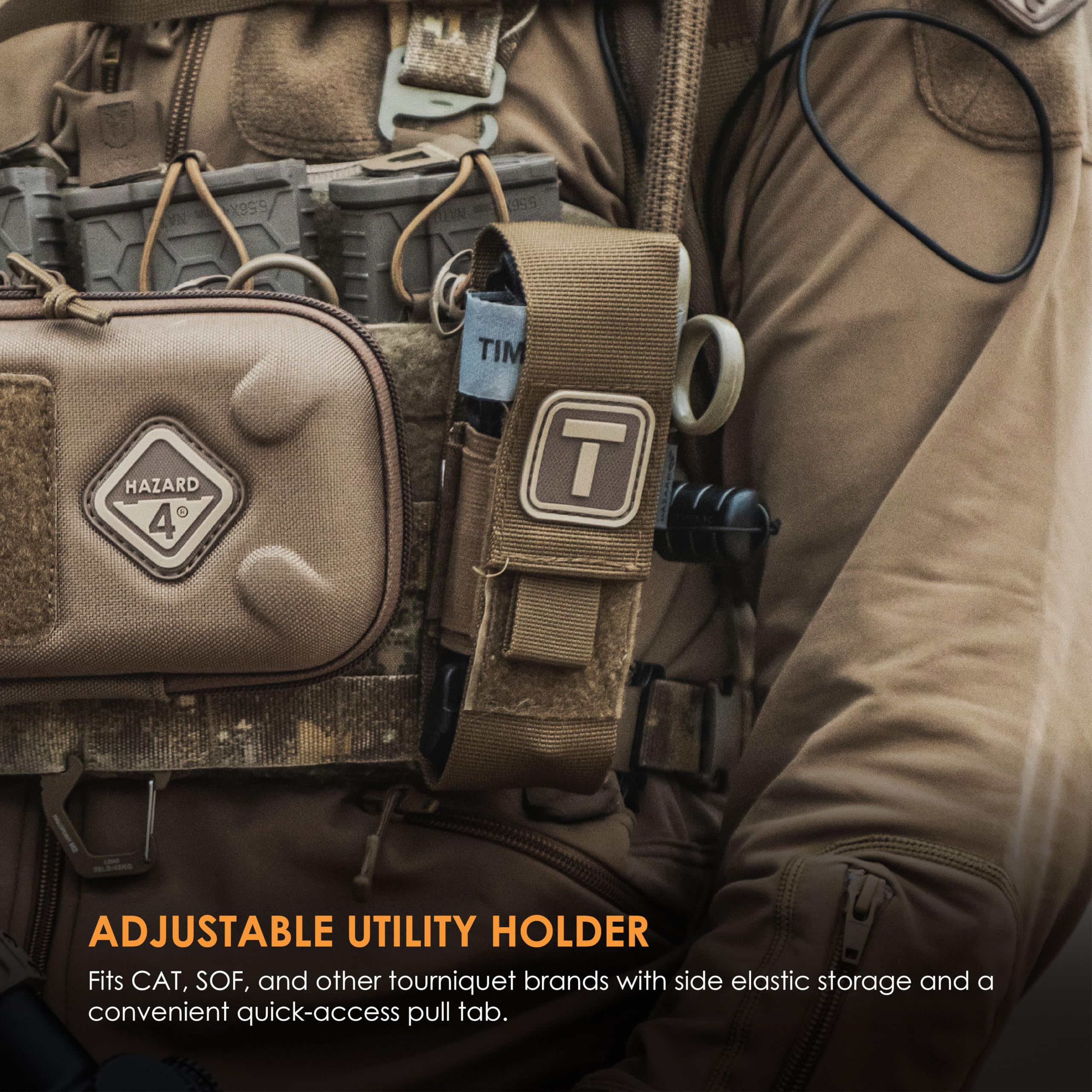 Amazon.com : Hazard 4 Tourniquet Storage/Molle Medical Pouch