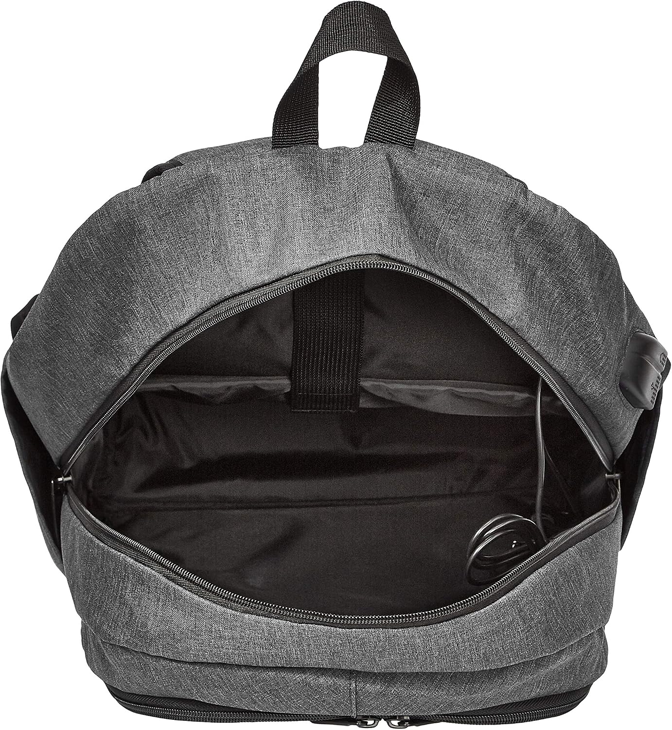 Amazon Basics Anti-Theft Water Resistant Backpack for Laptops up to 17-Inches - Black