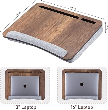 Vigo Wood - LS011 Cushioned 13 and 15.6 Laptop Stand