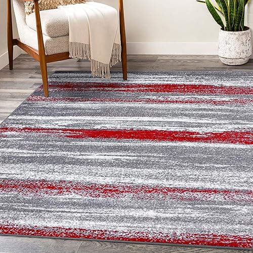 Luxe Weavers Lagos Collection 7501 - Alfombra abstracta.
