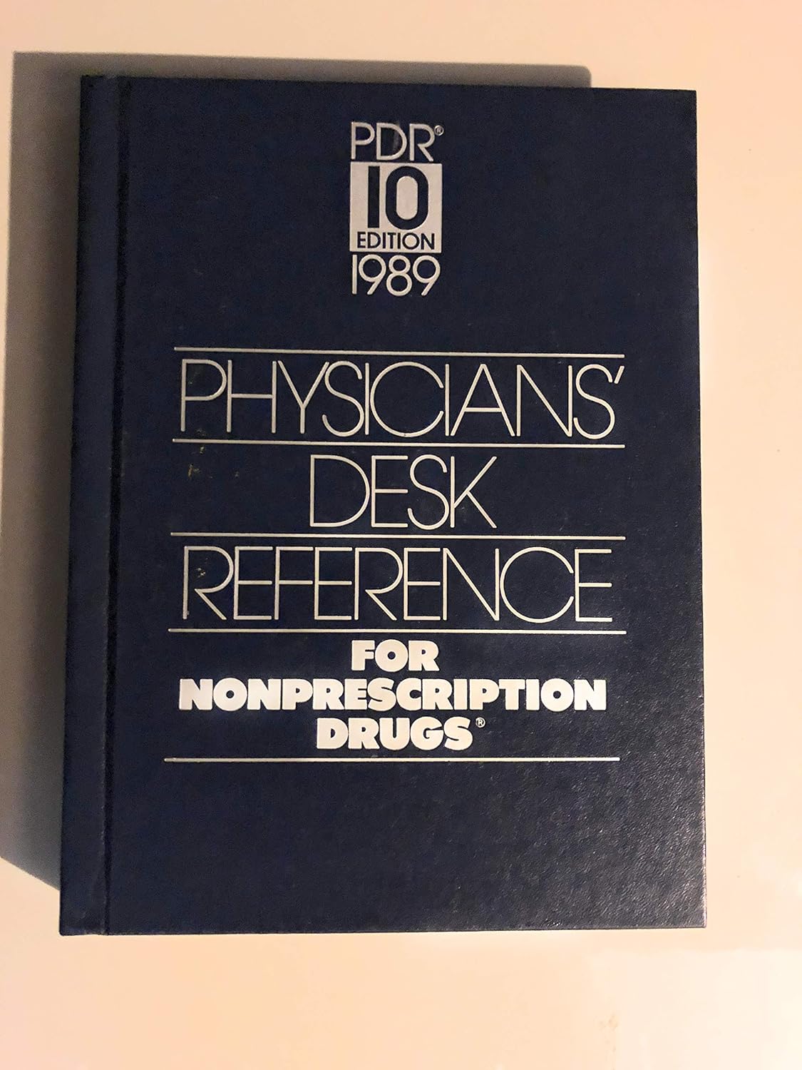 Physician's Desk Reference, 1989 Medical Economics, Barnhart, E. R. 9780874897005