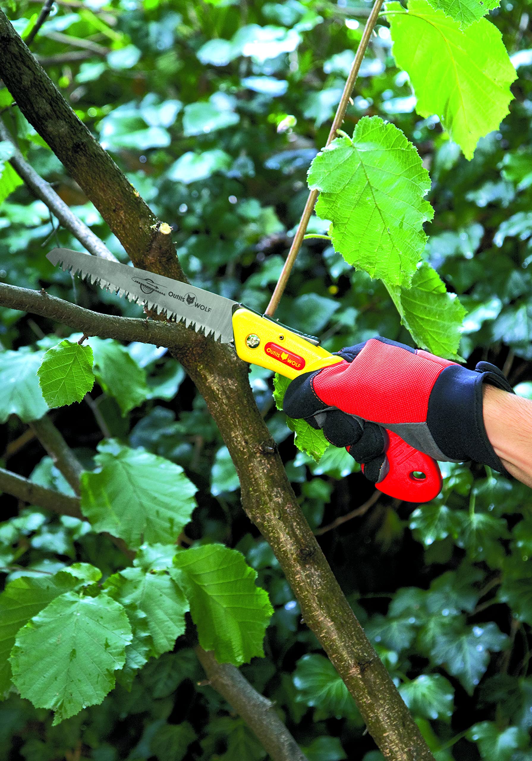 Outils Wolf | Couteau-SCIE Repliable | Verrouillage de la Lame Se Fait par crans assurant la sécurité de Vos Mains | ORK