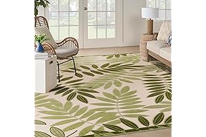 Nourison Aloha Outdoor Patio Rug 10x14: Enhance Your Outdoor Oasis