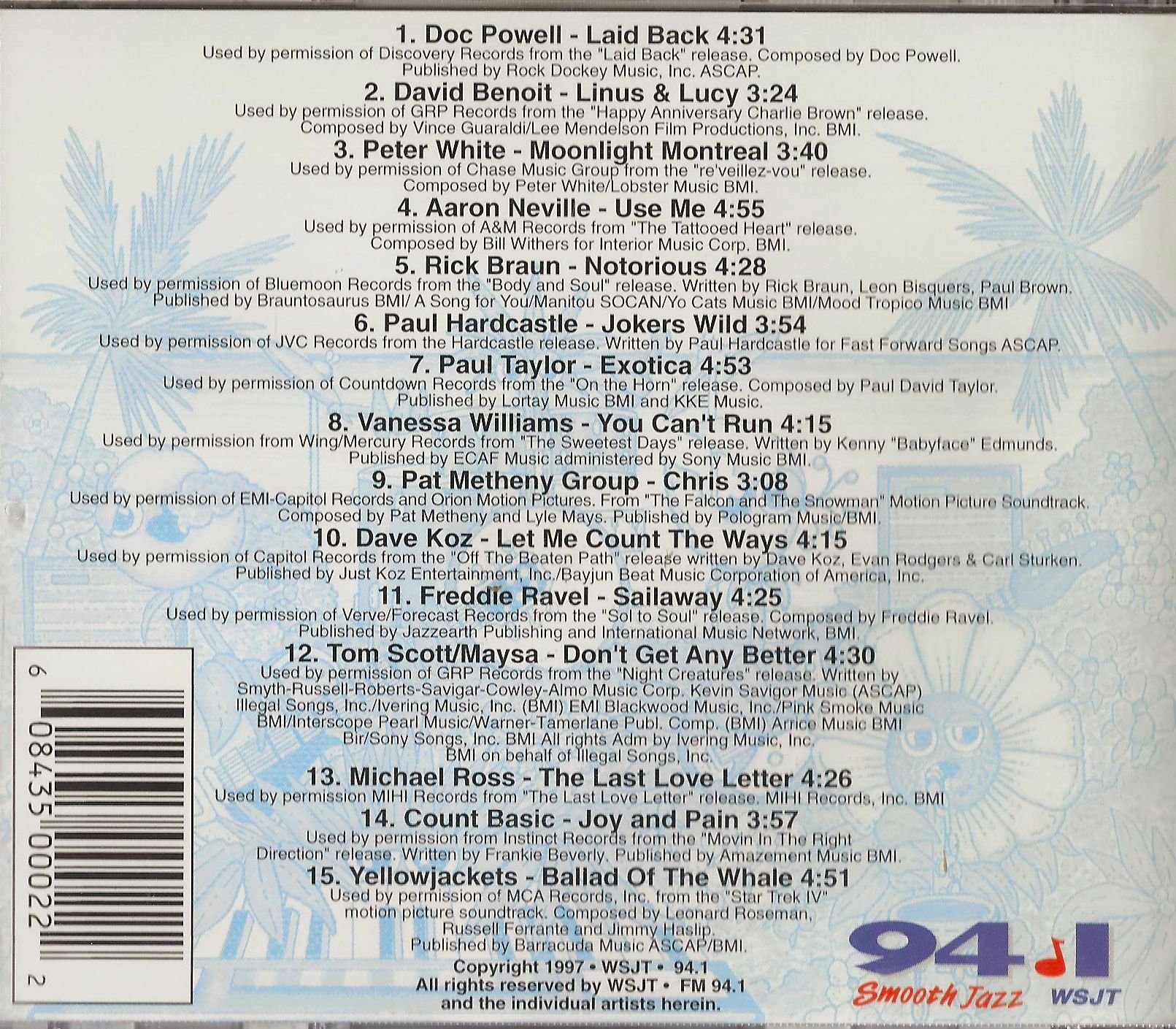 Smooth Jazz WSJT 94.1 Volume 2