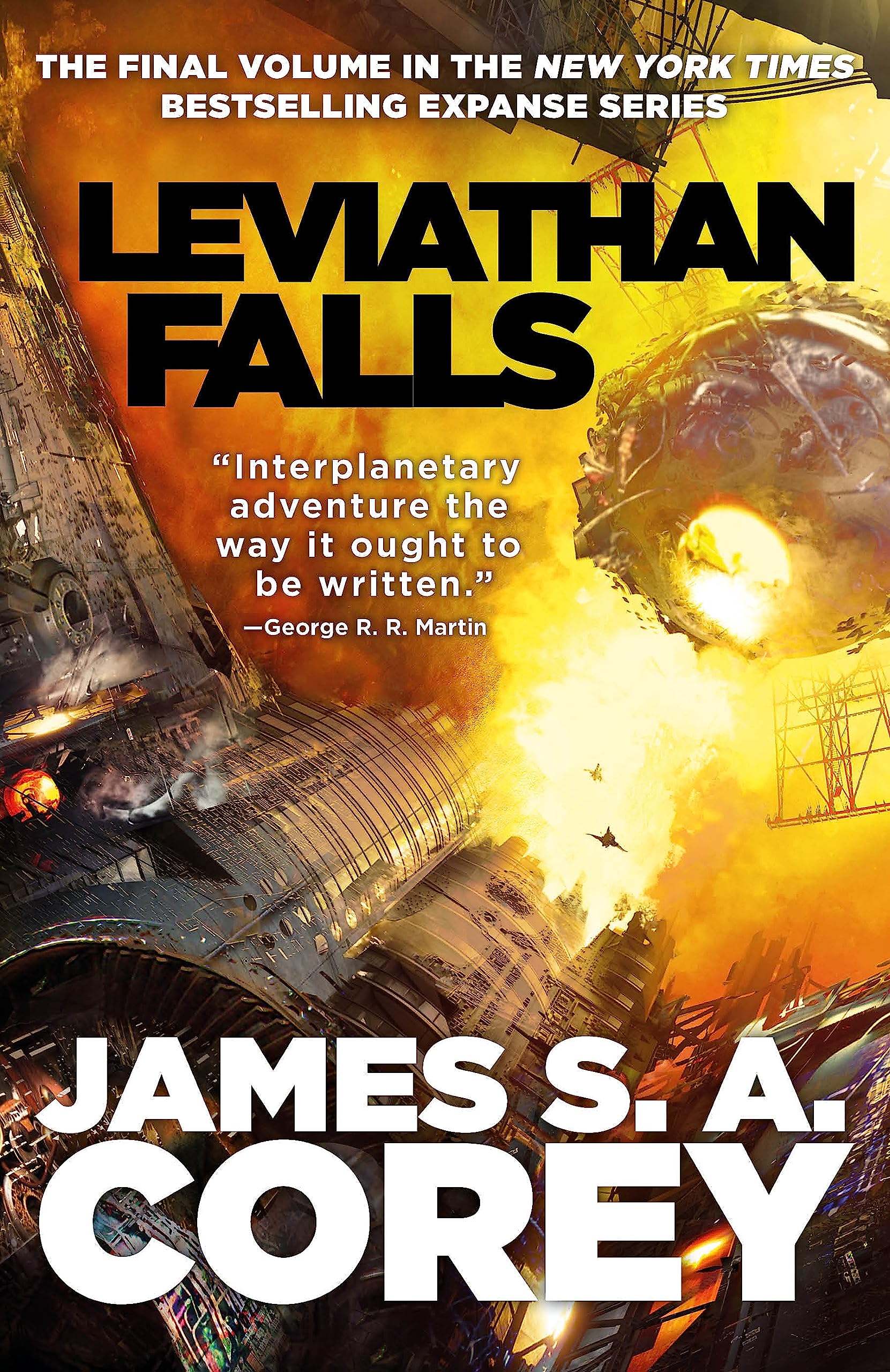 Leviathan Falls Book 9 of the Expanse (now a Prime Original series) NEW