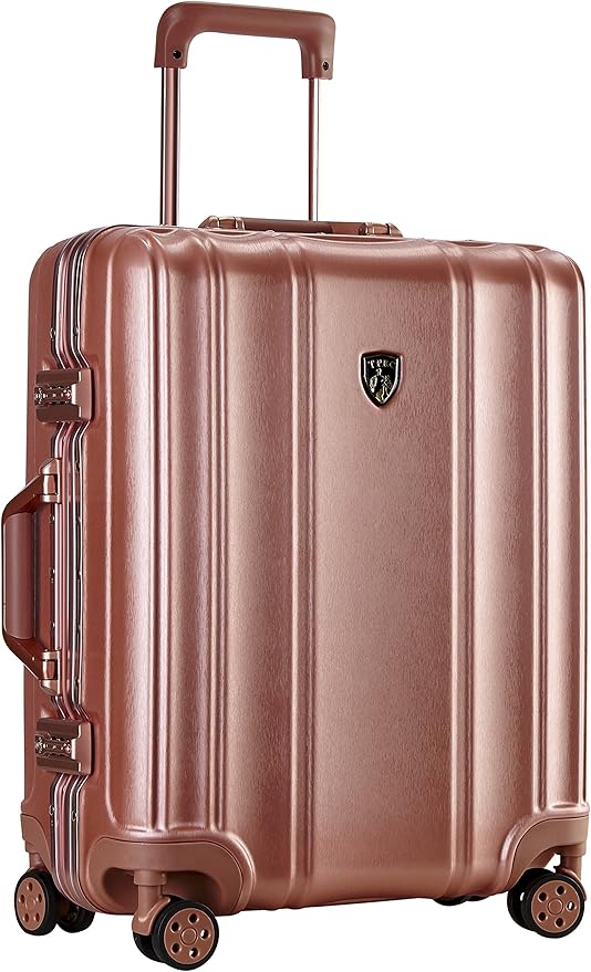 TPRC Donna Hardside/Aluminum Frame Spinner Luggage, Rose