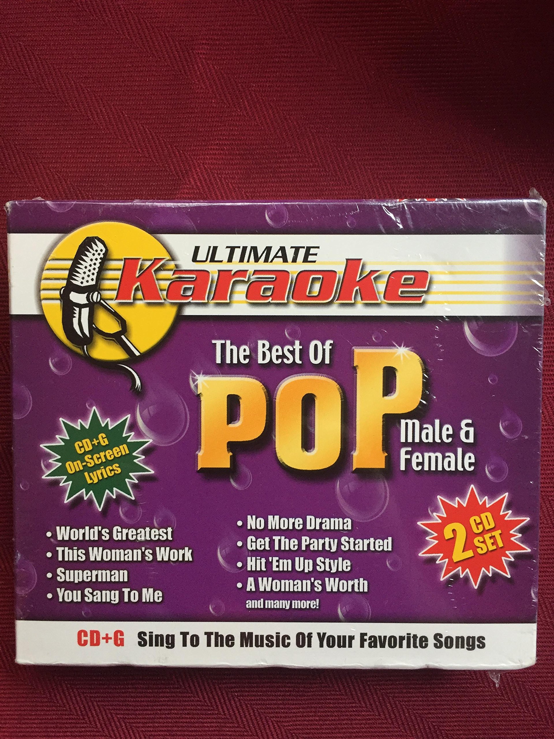Ultimate Karaoke The Best of Male & Female 2 CD & G Set