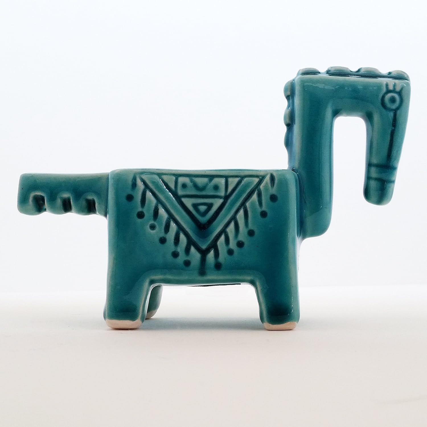 ArioCraft Handmade Decorative Ceramic Figurine, Pottery Home Decor Home & Kitchen