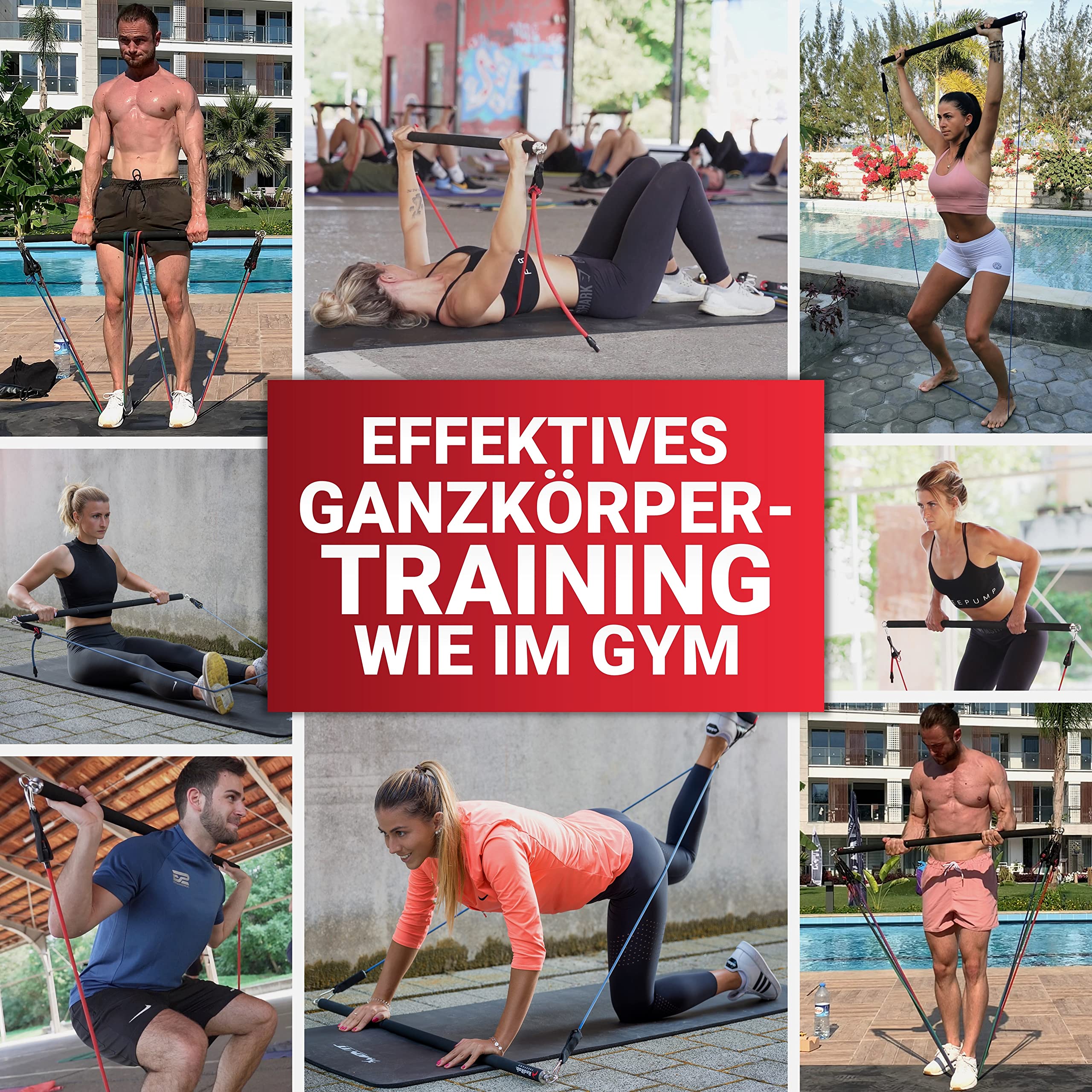 Red Rab - Fitnessbänder, Widerstandsbänder & Stange Für Red Rab - Fitnessbänder, Widerstandsbänder & Stange Für