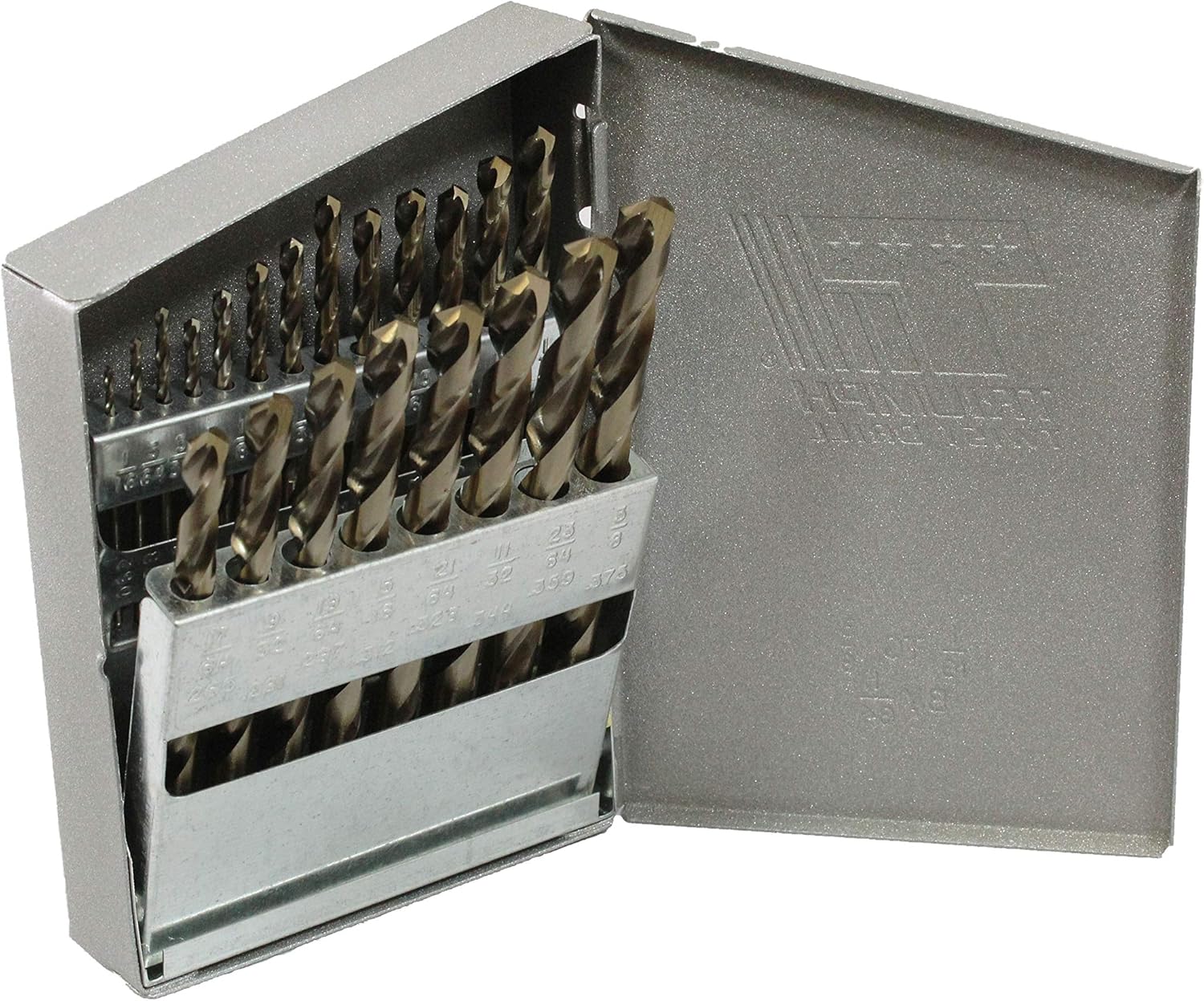 60% оƒƒ Dіѕсоunt Triumph Twist Drill Co. 099825 T180C Size Ranger 1/16-Inch-3/8-Inch by 64ths with Metal Index Cobalt Steel Drill Set, Bronze Oxide Finish, 1-Pack 60% оƒƒ Dіѕсоunt Triumph Twist Drill Co. 099825 T180C Size Ranger 1/16-Inch-3/8-Inch by 64ths with Metal Index Cobalt Steel Drill Set, Bronze Oxide Finish, 1-Pack