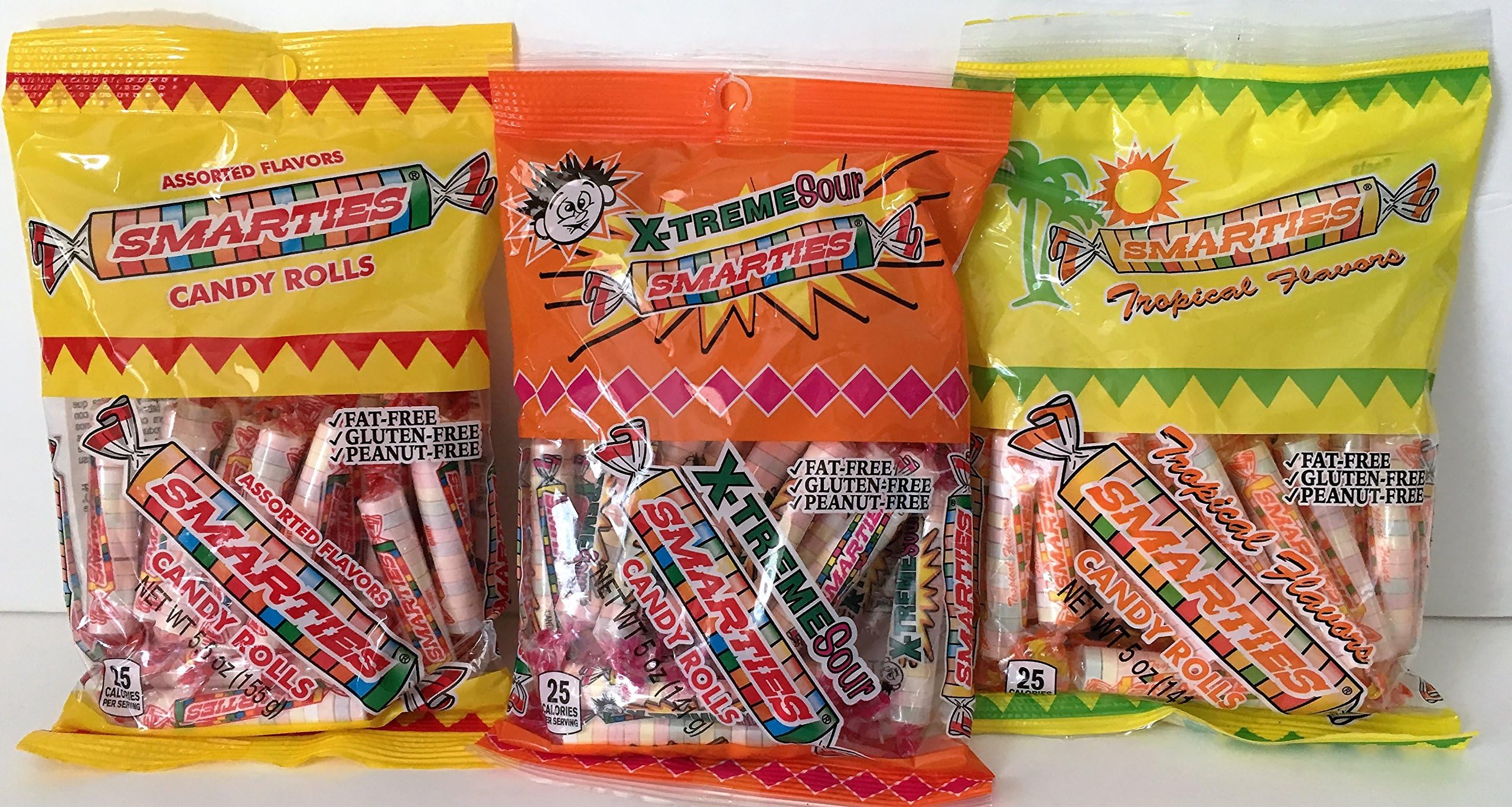 Smarties Ropes Amazon.com: Smarties Triple Pack! Assorted Flavors, Tropical Flavors ...