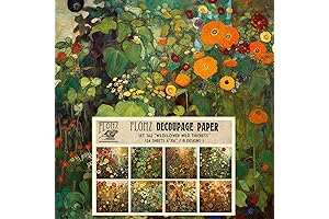 Decoupage Napkins: Embellish Your Crafts with Vintage Wildflowers